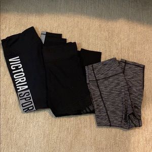Victoria secret LARGE legging lot
